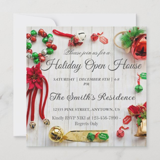 Increíble Gran Navidad de vacaciones Decoración Ro (Anverso)