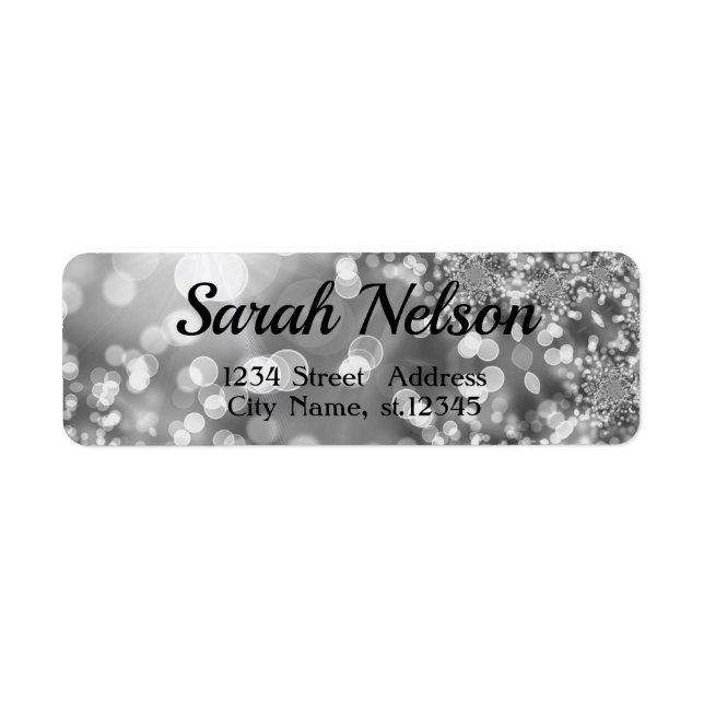 Increíble, Guay, etiqueta de plata espumosa (Frente)