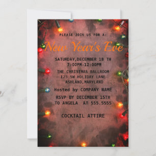 Increíble, Guay, invitación de Año Nuevo