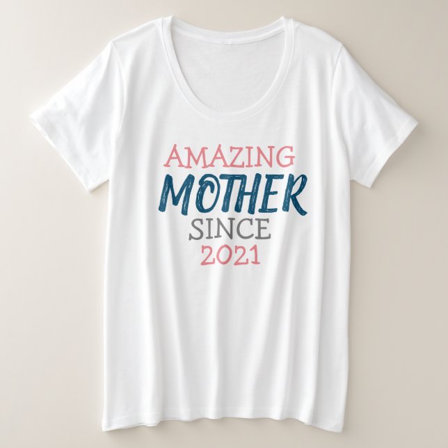 Increíble madre desde... (Anverso del diseño)