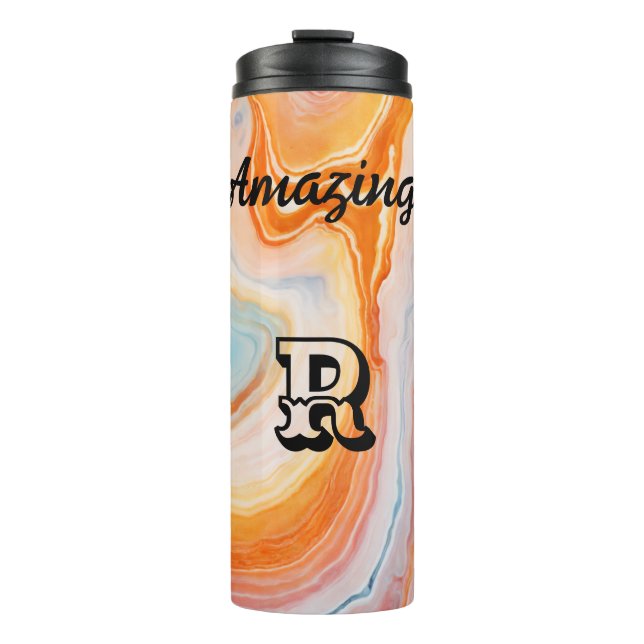 Increíble R: Botella de agua de acero inoxidable" (Anverso)