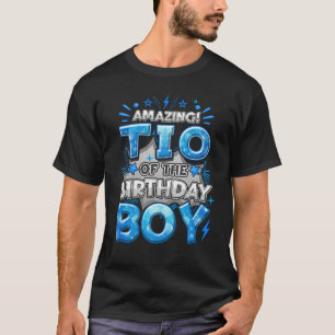 Increíble Tío Del Cumpleañero Camisetas Familiares
