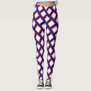 Increíbles Leggings con Bloques de Bandera Británi