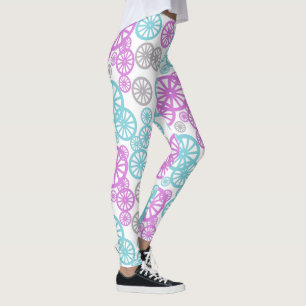Increíbles Leggings con Patrón de Rueda Circular e