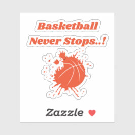 Increíbles pegatinas de baloncesto