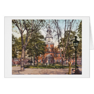 Independencia Pasillo Philadelphia, vintage 1900