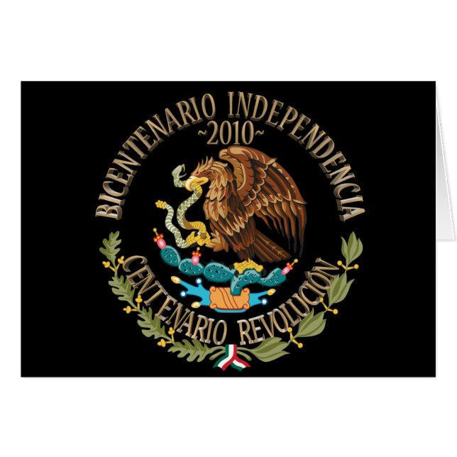 Independencia/Revolución Mexicana 2010 (Anverso (Horizontal))
