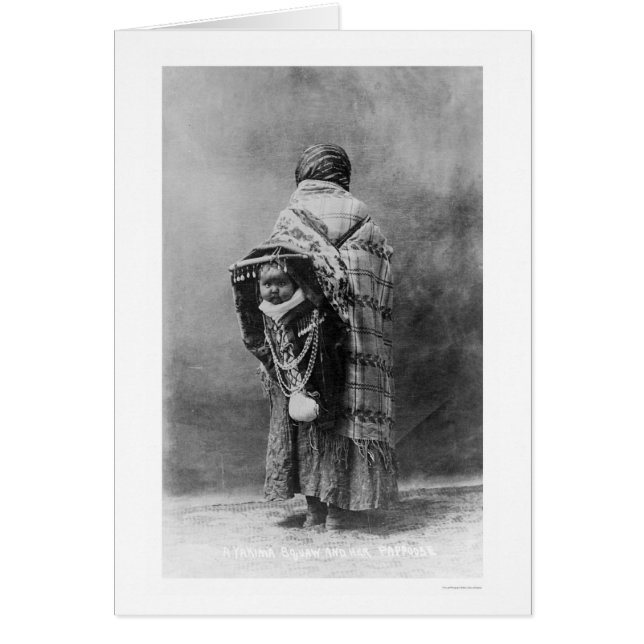 India 1910 de Papoose y de Yakama (Frente)