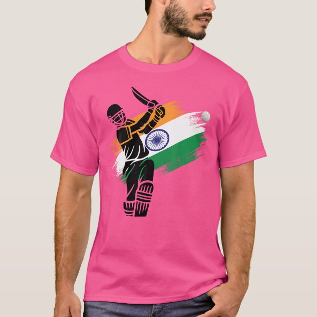 India Cricket 2024 Jersey Indian Cricket Squad Fla (Anverso)