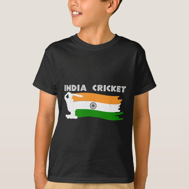 India Cricket Jersey With Indian Flag Gift  (Anverso)