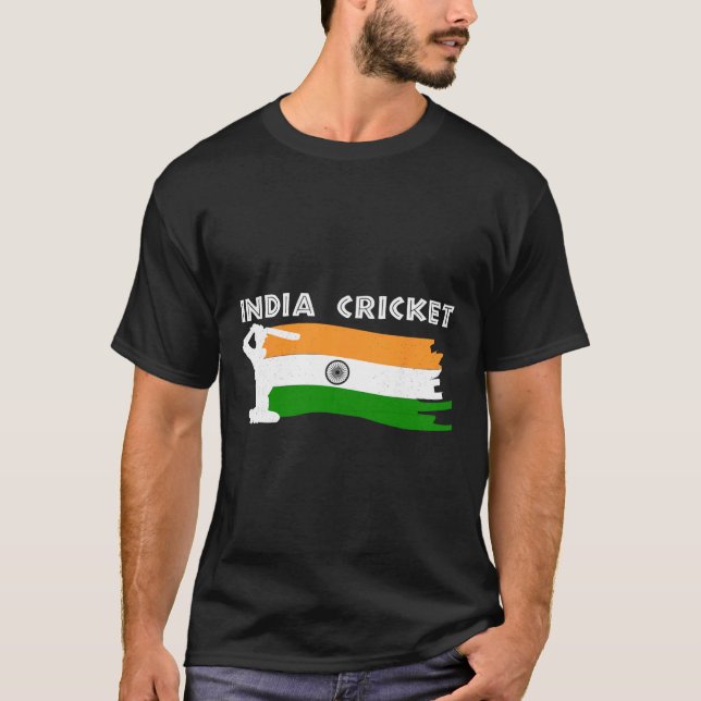 India Cricket Jersey With Indian Flag Gift  (Anverso)