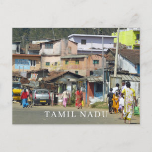 India La aldea Tamil Nadu tiene postales
