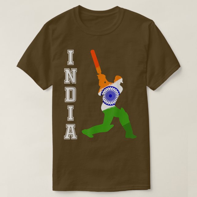 Indian Cricket Jersey India Cricket Team Lover Sup (Diseño del anverso)
