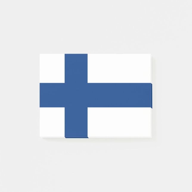 Indicador de las notas Post-it® de Finlandia (Anverso)