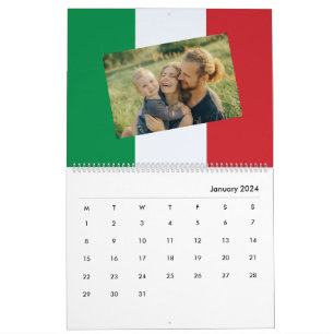 Indicador italiano 2025 Calendario Personalizzato