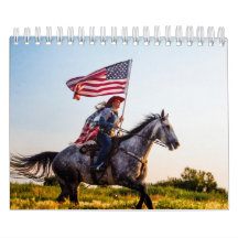 Indicador patriótico del calendario americano