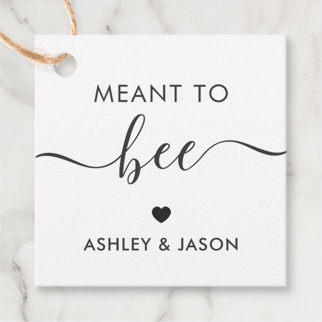 Indicar para comprar la etiqueta de regalo de miel (Anverso)