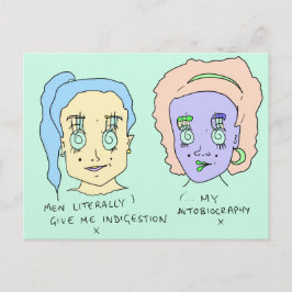 Indigestión | Impresión postal | #overheard