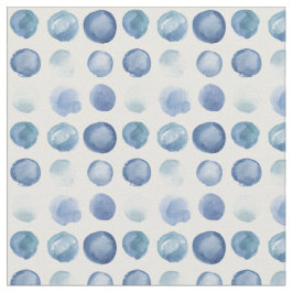 Indigo acuarela Círculos de tela de Margaret Juul