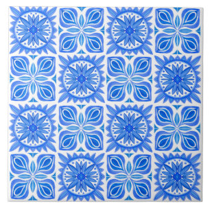 Indigo Azulejo azul portugués Lisboa decorativo