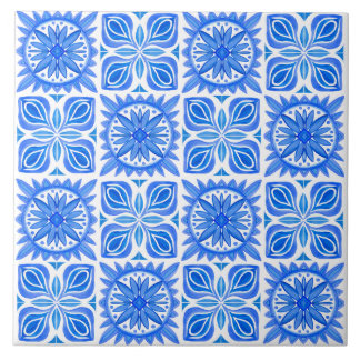 Indigo Azulejo azul portugués Lisboa decorativo