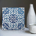 Indigo Azulejo azul portugués Lisboa decorativo<br><div class="desc">El índigo Azulejo Azul portugués Lisboa azulejos decorativos de cerámica son una hermosa y única incorporación a cualquier hogar. Un producto de alta calidad con una estética atemporal. El color azul de las baldosas se inspira en el azul índigo de los azulejos de Lisboa, aportando un toque de historia y...</div>