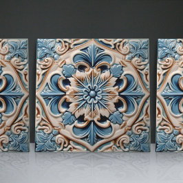 Indigo Azulejo azul portugués Lisboa decorativo