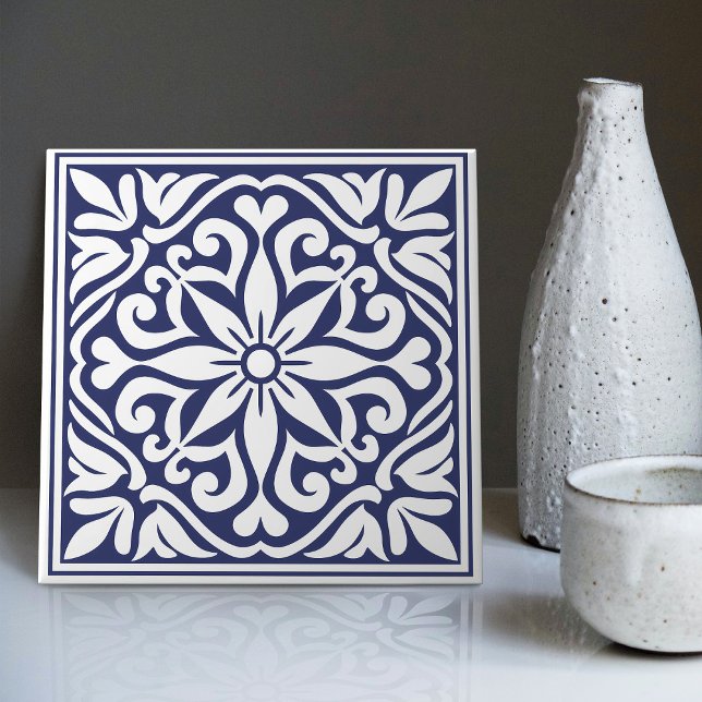 Indigo Azulejo Azul Portugués Lisboa Decorativo C (Subido por el creador)