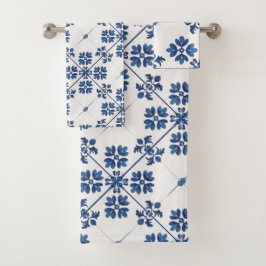 Indigo Azulejo Blue Portuguese Lisbon Decorative
