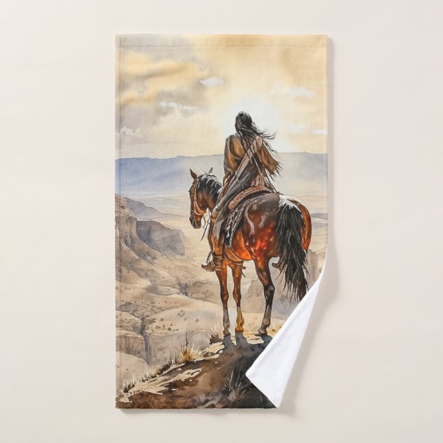 Indio americano (Toalla de mano)