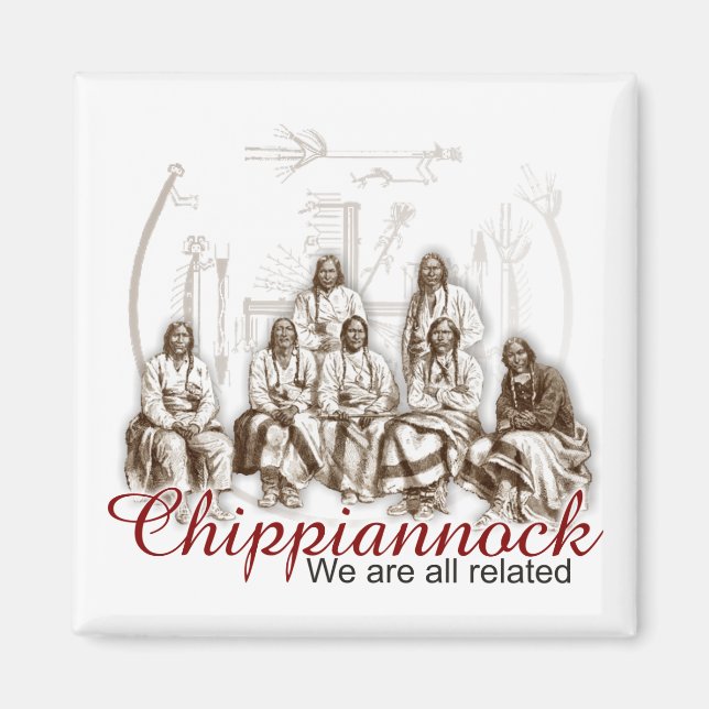 Indio nativo Todos somos un imán relacionado (Frente)