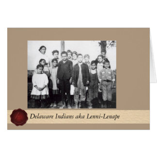 Indios de Delaware - Nanticoke Lenni Lenape