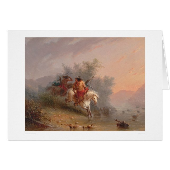 Indios del Shoshoni (1069A) (Anverso (Horizontal))