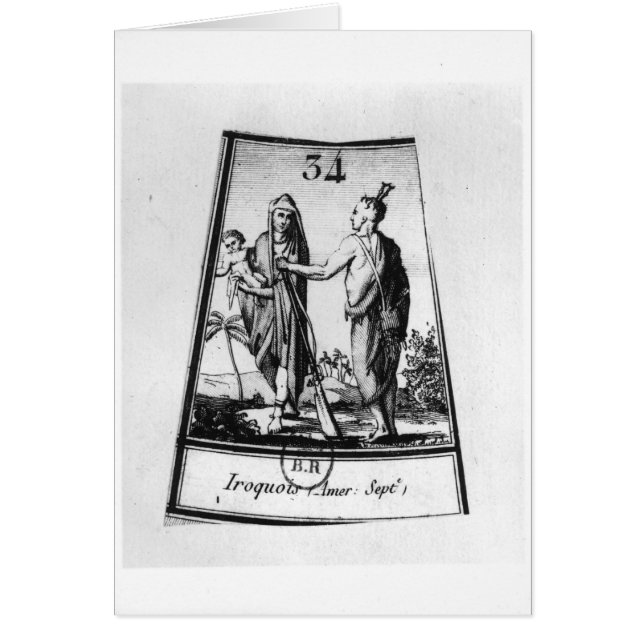 Indios Iroquois (Frente)