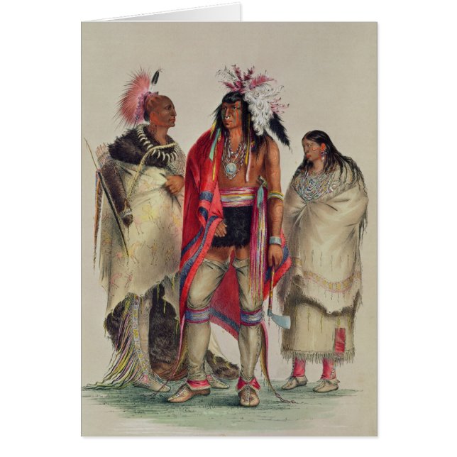 Indios norteamericanos, c.1832 (Frente)