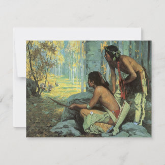 Indios vintage, cazadores Taos Turquía por pareja