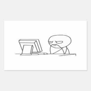 Individuo Meme - pegatinas del ordenador del