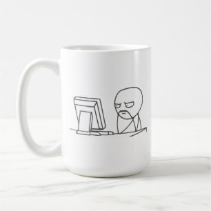 Individuo Meme - taza del ordenador