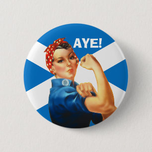 Indy Rosie the Riveter dice botón de ojo