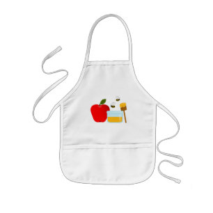 Infantil Apple y delantal de los niños de la miel