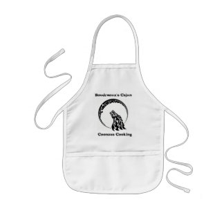 Infantil Cajun Coonass de Boudreaux que cocina el delantal