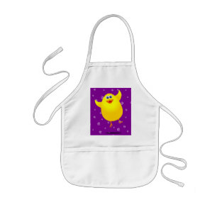 Infantil Chica divertida, delantal