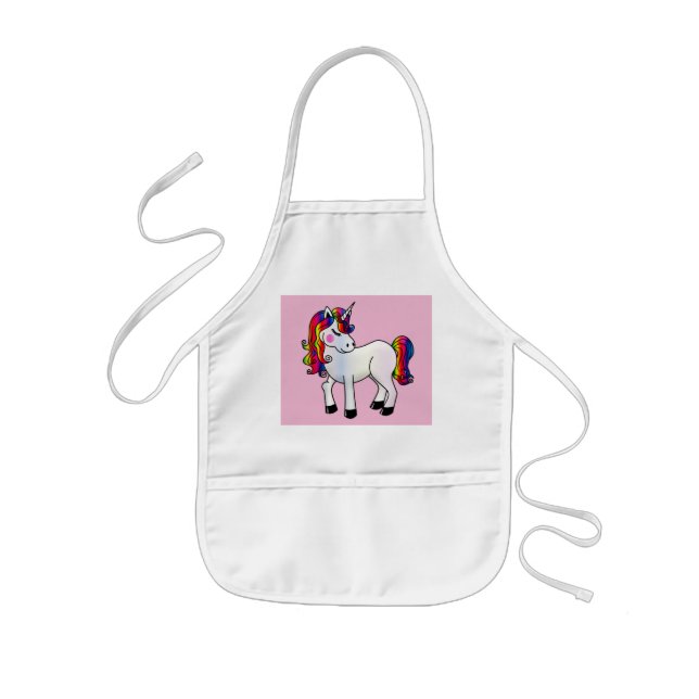 INFANTIL DELANTAL DE COCINA PARA NIÑAS UNICRON (Frente)