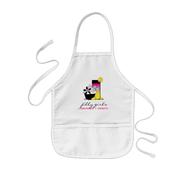 Infantil Delantal de encargo de la panadería de la (Frente)