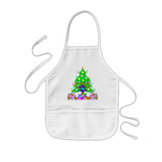 Infantil Delantal de Jánuca y del navidad - modificado para