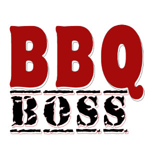 Infantil Delantal de parrilla tipografía BBQ Boss