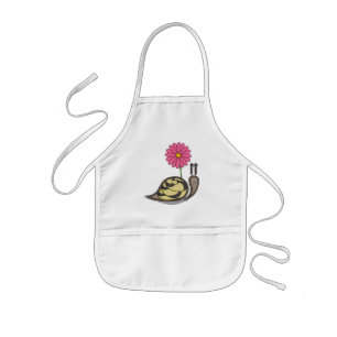 Infantil Delantal de Sadie la caracol