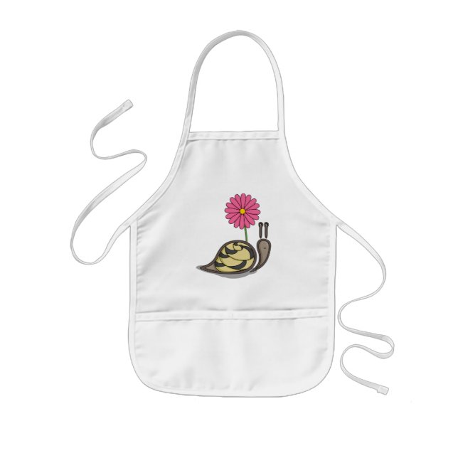 Infantil Delantal de Sadie la caracol (Frente)