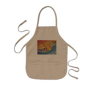 Infantil delantal del arte