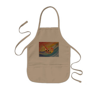 Infantil delantal del arte